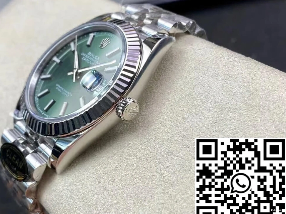 Rolex M126334-0027 Clean Dial Green Mint Factory Datejust 0601